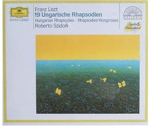 Roberto Szidon - Liszt: 19 Hungarian Rhapsodies