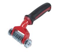 ROBERTS 10-169 4 Inch Star Wheel Pro Carpet Seam Roller,Red