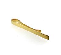 ROBERTS 18ct Gold Vermeil Tie Clip 4mm Hallmarked Tie Slide