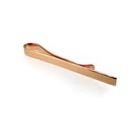 ROBERTS 18ct Rose Gold Vermeil Tie Clip 4mm Hallmarked Tie Slide