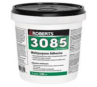 Roberts 3085-0 Multipurpose Carpet and Felt Back Vinyl Adhesive, 1 Quart