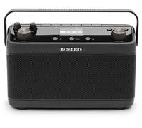 Roberts BLUTUNE7 FM/DAB/DAB+ Portable Stereo Radio with Bluetooth & Colour Display, Black