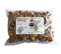 Robert's Dorset Proper Pork Crackling Nibbles 720g Bags - 9 Flavours Available - Keto, Gluten & Allergen Free, Low Carb, High Protein - Handmade in Britain (Classic Sea Salt)