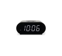 Roberts ORTUS CHARGE Black FM RDS Bluetooth Wireless Charging Alarm Clock Radio