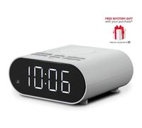 Roberts Ortus Charge FM RDS Alarm Clock Radio in White Roberts White