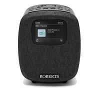 Roberts ORTUS5 FM/DAB/DAB+ Digital Clock Radio with Bluetooth, Alarms and Colour Display, Black