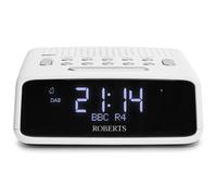 Roberts ORTUSDABW Ortus DAB DAB FM RDS Clock Radio in White