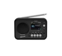 Roberts Play 20 DAB/DAB+ FM Portable Radio with Bluetooth in a Compact Modern Black Design