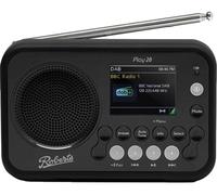 Roberts PLAY20 FM/DAB/DAB+ Digital Portable Radio, Rubber-Protected, Full Colour Screen, Black