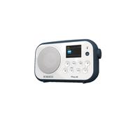 Roberts Play 30 DAB Dab+ FM RDS Digital Radio White With Blue Bumper