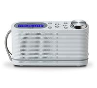Roberts Play10 DAB/DAB plus/FM Digital Radio with Simple Presets - Free Gift RRP £10! - White