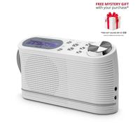 Roberts Play10 DAB/DAB plus/FM Digital Radio with Simple Presets - Free Gift RRP £10! - White