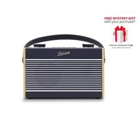 Roberts RAMBLERCLANB DAB/DAB+/FM Radio 20-Station Bluetooth Navy Blue