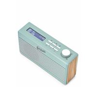 Roberts RAMBLER MINI FM, DAB, DAB+ Digital Radio with Bluetooth & Built-In Rechargeable Battery - Duck Egg