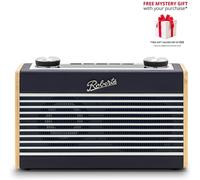 Roberts RAMBLER UNO FM/DAB/DAB+ Digital Radio with Bluetooth, Navy Blue
