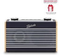 ROBERTS Rambler Uno Portable DAB+/FM Retro Bluetooth Radio - Navy Blue, New