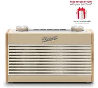 Roberts Rambler Uno DAB/DAB+/FM Bluetooth Digital Radio - Free Gift RRP Â£15! - Cream