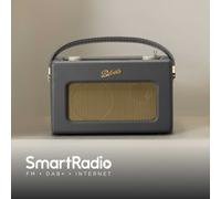 Roberts Revival iStream 3L DAB+ FM Bluetooth Internet Smart Radio works with Amazon in Charcoal Grey