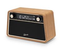 Roberts Reva DAB DAB+ FM Table-Top Radio With Bluetooth - Cherry Wood