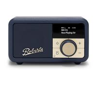 Roberts Revival Petite 2 DAB DAB+ Bluetooth Rechargeable Radio in Midnight Blue