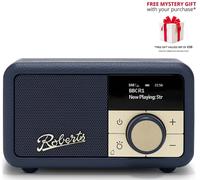 Roberts Revival Petite 2 DAB/DAB+/FM/BT Radio - Free Gift RRP £10 - MidnightBlue