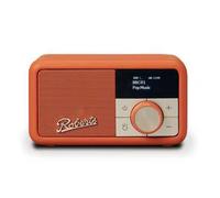Roberts Revival PETITE2 FM/DAB/DAB+ Digital Radio with Bluetooth, Pop Orange
