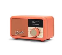 Roberts Revival Petite 2 Portable Bluetooth/DAB+/DAB/FM Radio, Pop Orange