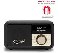 Roberts Revival Petite 2 Revival Petite 2 DAB/DAB+/FM/BT Radio in Black Roberts Black
