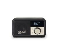 Roberts Revival PETITE FM/DAB/DAB+ Digital Radio with Bluetooth, Black