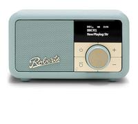 Roberts Revival PETITE2 FM/DAB/DAB+ Digital Radio with Bluetooth, Duck Egg