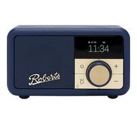 Roberts Revival PETITE2 FM/DAB/DAB+ Digital Radio with Bluetooth, Midnight Blue