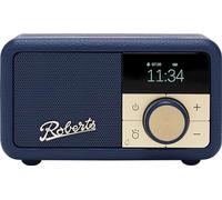 Roberts Revival PETITE2 FM/DAB/DAB+ Digital Radio with Bluetooth, Midnight Blue