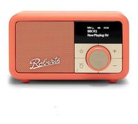 Roberts Revival PETITE2 FM/DAB/DAB+ Digital Radio with Bluetooth, Pop Orange