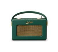 Roberts Revival Uno BT Dab+/FM/Bluetooth Radio Portable Alarm Clock, Dark Green