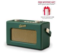 Roberts Revival Uno BT Retro DAB+ Portable Radio with Bluetooth in Green Roberts Green