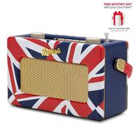 Roberts Revival Uno BT DAB DAB+ FM Radio with 2 Alarms in Union Jack Bluetooth LIMITED EDITION