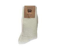 Robert's Rugs Merino Socks, 100% Merino Wool, Soft and Warm, Unisex Sizes, Medium Thick, Natural Merino Wool