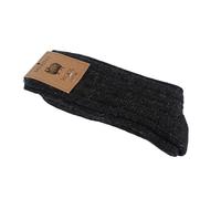 Robert's Rugs Merino Wool Socks 3-6 Size Dark Grey Unisex - Mens Socks Wool Merino - Warm Wool Socks Women - Thick Winter Socks Men - Warm Socks Women - Merino Wool Socks Men Handmade