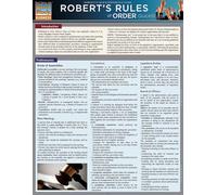 Robert'S Rules Of Order (Quick Study Business)