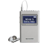ROBERTS SportsDAB5 Portable DABﱓ Radio - Grey, Silver/Grey