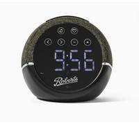 Roberts Zen FM Clock Radio - Black - 2 Year Warranty.