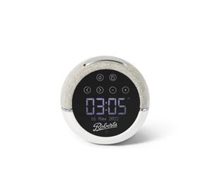 Roberts Zen Plus Wellbeing Digital Alarm Clock Radio with Sleep Sounds and Bluetooth - White