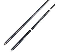 Robertson Carbon Break & Jump Cue HiPower, professional pool billiard starter cue, 2-piece, as well as Break + Jump 3-piece for max. power and precision 13' Break-Tip, Quick Joint (Break/Jump, 3-piece