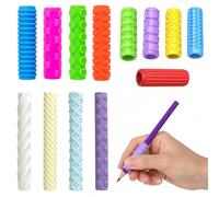 ROBGZMQW 13 Pcs Pencil Grips, Pencil Grips for Children, Pencil Grip Writing Aid Tools with Various Sizes, Sensory Pen Grips for Classroom and Office Use