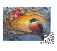Robin 1000 Piece Jigsaw Puzzle for Adult Kids Toy Intellectual Game Educational Game for Adult Child Stress Relief Home Decoration Jigsaw Puzzles Premium & Durable 1000pcs (75x50cm)