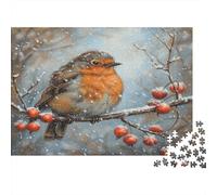 Robin 1000 Piece Jigsaw Puzzles for Adults 1000 Piece Adult Puzzles Learning Educational Toys Family Games Christmas Birthday Gifts for Toddler Children Kids Boys Girls Jigsaw Puzzle 1000pcs (75x50cm)