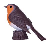 Robin Bird Figurine Hand Painted Collectible Wildlife Model Ages 3+