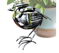 Robin Bird Figurines, Nature Collectible Sculpture, Animal Statue Gear With Smart Style, Utility Helper For Daily Decor, Bird Mate, Robin Helper For Women Mother Friends Living Room 6.1x3.55x6.1in
