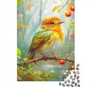 Robin Bird Puzzles for Adults 1000 Piece Puzzle for Teenager Age 12 Years Up Christmas Eve Gifts 1000pcs (38x26cm)