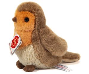 Robin by Teddy Hermann - plush soft toy bird - 15cm - 94171